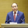 Le dirigeant de la RPDC félicite le président Nguyen Xuan Phuc