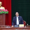 Le Premier ministre travaille avec les autorités de Quang Binh