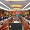 Réunion de la Commission centrale du contrôle du Parti communiste du Vietnam 