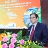 Le PM Pham Minh Chinh à la Conférence de la promotion des investissements à Hau Giang