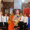 An Giang : Félicitations aux Khmers à l'occasion de la fête Chol Chnam Thmay
