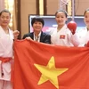 SEA Games 32 : l'équipe de karaté du Vietnam remporte six médaille d'or 