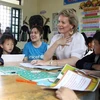 La reine belge impressionnée par les progrès du Vietnam en matière de protection de l'enfance