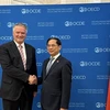 Le ministre des Affaires étrangères rencontre le Secrétaire général de l’OCDE