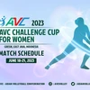 L’équipe féminine de volley-ball part pour l'AVC Challenge Cup