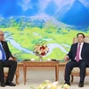 Le PM Pham Minh Chinh reçoit le ministre cubain de la Justice Oscar Manuel Slivera Martinez