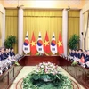 Entretien entre les présidents vietnamien et sud-coréen