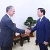 Le vice-PM Tran Hong Ha reçoit un professeur australien d'énergie et de changement climatique