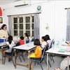 Ouverture d'un cours de vietnamien à Vientiane