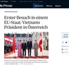 La presse autrichienne couvre la visite officielle du président Vo Van Thuong