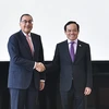 Le vice-PM Tran Luu Quang s'entretient avec le Premier ministre égyptien