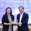 Ho Chi Minh Ville promeut la coopération avec la ville américaine d’Oakland