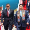 Le PM Pham Minh Chinh arrive en Indonésie pour participer au 43e Sommet de l'ASEAN