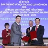 Signature d’un protocole d’accord de coopération entre Ho Chi Minh-Ville et Shanghai