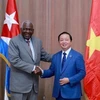 Le vice-Premier ministre Tran Hong Ha rencontre des dirigeants cubains