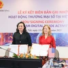 Le Vietnam et les Etats-Unis signent un protocole d'accord sur la coopération dans les activités commerciales numériques