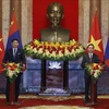 Entretien entre les présidents vietnamien et mongol 