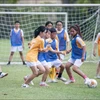 Match de football "Rêve orange" : pour un avenir sûr pour les femmes et les enfants 
