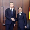 Le président Vo Van Thuong rencontre le gouverneur de Californie