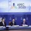 Vo Van Thuong au Dialogue entre les dirigeants économiques de l'APEC et les invités