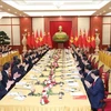 Des médias internationaux couvrent l'entretien entre les secrétaires généraux du PCV et du PCC