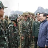 Le président inspecte l’état de préparation au combat de l’armée des commandos