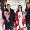 Le PM Pham Minh Chinh arrive en Suisse pour assister au Forum de Davos 2024