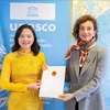 L'ambassadrice vietnamienne présente ses lettres de créance à la directrice générale de l'UNESCO