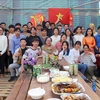 Des stagiaires vietnamiens dans le Sud d'Israël célèbrent le Nouvel An