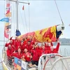 Les premiers voiliers de la Clipper Round the World Race arrivent à Ha Long