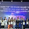 L'annonce de la liste de 100 entreprises au Pavillon du Vietnam sur Alibaba.com