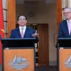 Vietnam-Australie : déclaration commune sur l'élévation des relations au partenariat stratégique intégral 