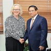 Le PM Pham Minh Chinh rencontre la présidente du Groupe des parlementaires d'amitié Australie-Vietnam