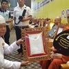Le bonze gérant d'une pagode vietnamienne au Myanmar reçoit un titre honorifique 