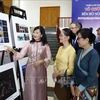 Ouverture de l'exposition de photos d’art "Patrie au bord des vagues" au Laos