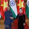 Entrevue entre la présidente de l’AN et le président indien