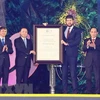 Le géoparc de Non Nuoc Cao Bang reçoit le certificat de l'UNESCO 