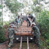 Déminage de 25 obus datant de la guerre à Quang Tri