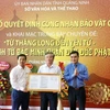 Deux anciens objets de Quang Ninh reconnus trésors nationaux