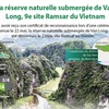 La réserve naturelle submergée de Van Long, 9e site Ramsar du Vietnam
