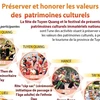 Préserver et honorer les valeurs des patrimoines culturels 