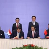 Singapour et la Chine signent neuf accords de coopération