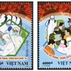 COVID-19 : des peintres vietnamiens et leurs affiches sur un journal britannique ​