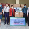 COVID-19: Le groupe Hoang Anh Gia Lai remet des fournitures médicales au Cambodge