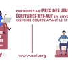 Lancement du Prix des jeunes écritures RFI-AUF 2020 