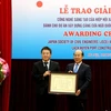 Le port international de Hai Phong reçoit un prix de technologie japonais