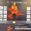Championnats d’Asie de karaté: une Vietnamienne remporte une médaille d’or