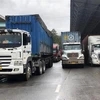 Quang Tri: l'import-export de marchandises via des postes frontaliers en forte hausse