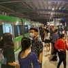 Forte hausse de la fréquentation dans la ligne de métro Cat Linh-Hà Dông