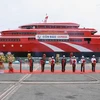 Mise à flot du navire à grande vitesse à simple coque le plus grand du Vietnam
